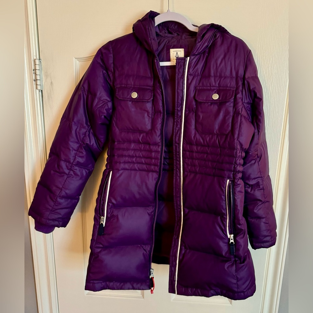 Lands End kids down jacket
